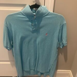 Polo Ralph Lauren polo. Baby blue color. Size L. Custom fit.